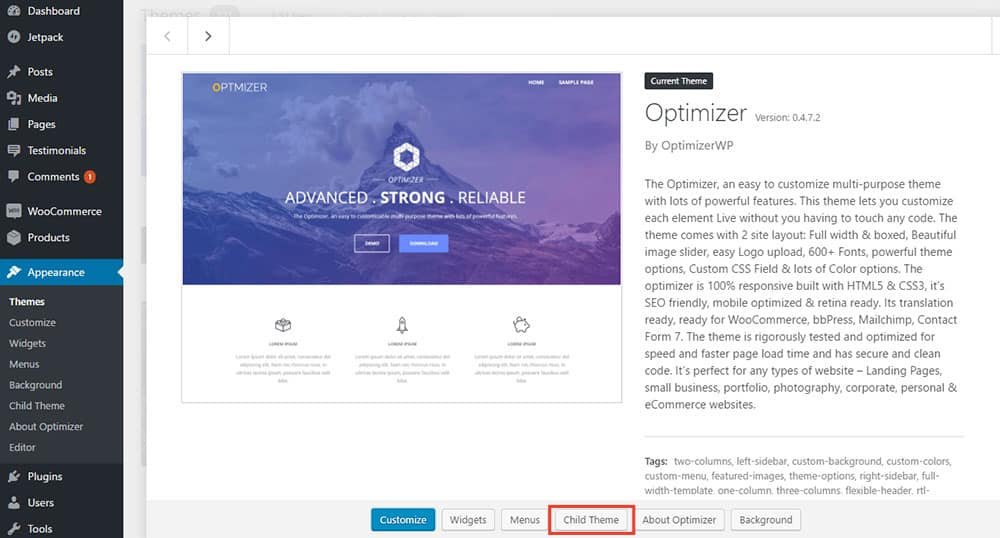 How to Create a WordPress Child Theme
