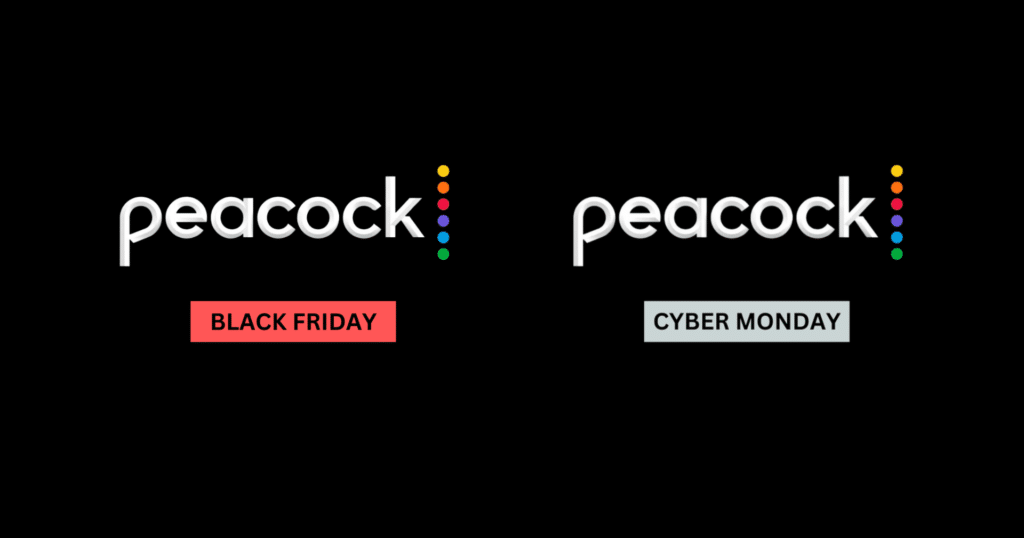 Peacock Black Friday 2024